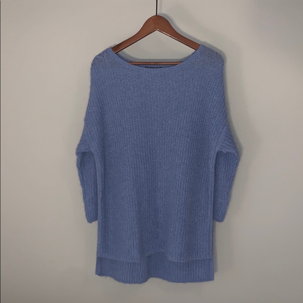 Light Blue Oversized Sweater